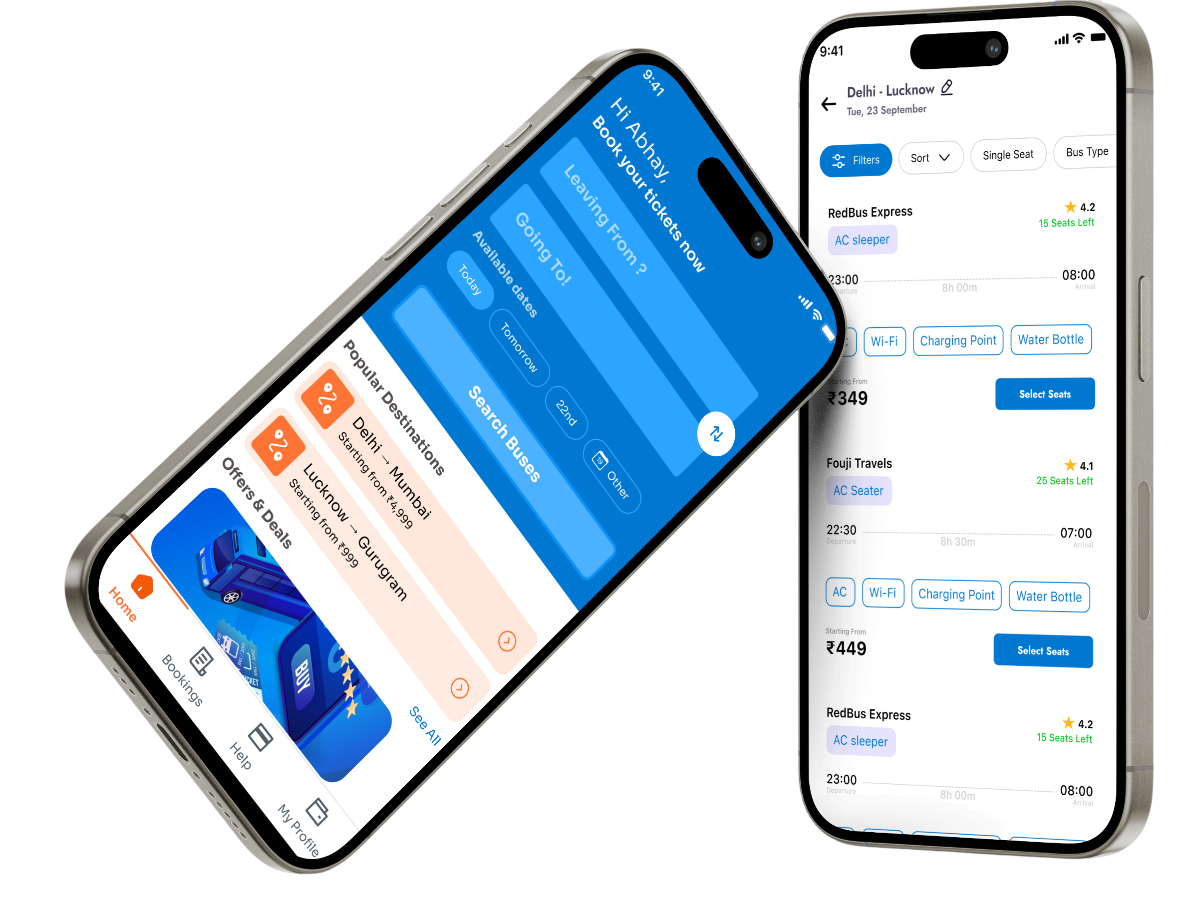 BookOurBus mobile app